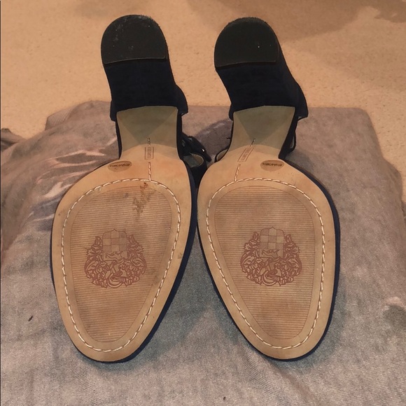 Navy Vince Camuto Heels - Picture 4 of 4